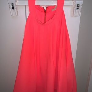 Bright pink/orange tank top